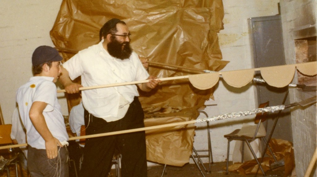 Matza Baking Rabbi Groner Melbourne Australia